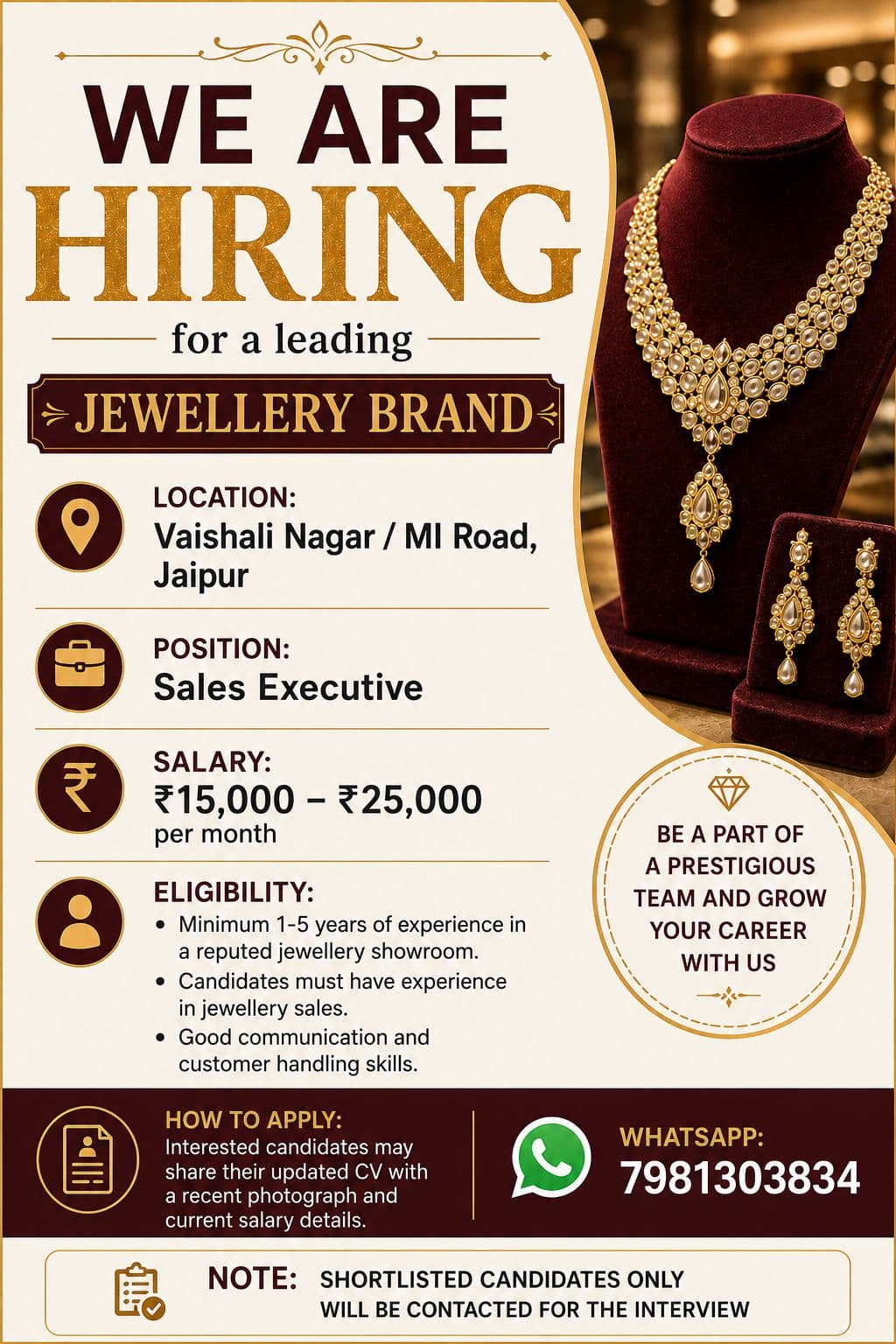 Elite jewellery Recruiters logo